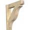 Ekena Millwork Funston Rough Sawn Craftsman Outlooker, Douglas Fir, 6"W x 28"D x 28"H OUT06X28X28FST04RDF - alternate 1